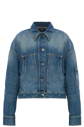 Lanvin Denim jacket with stand-up collar | Women's | Vitkac